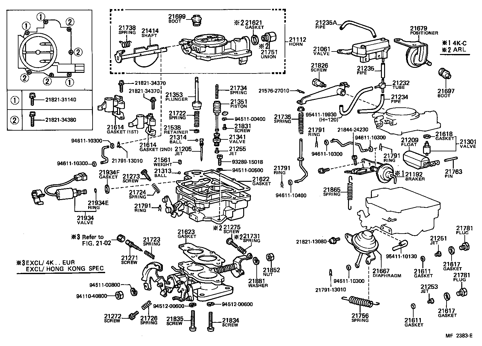  LITEACE |  CARBURETOR