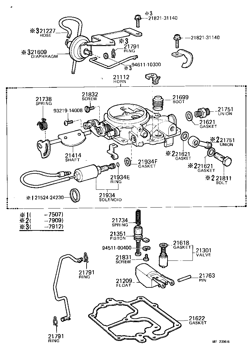  LAND CRUISER 40 45 55 |  CARBURETOR