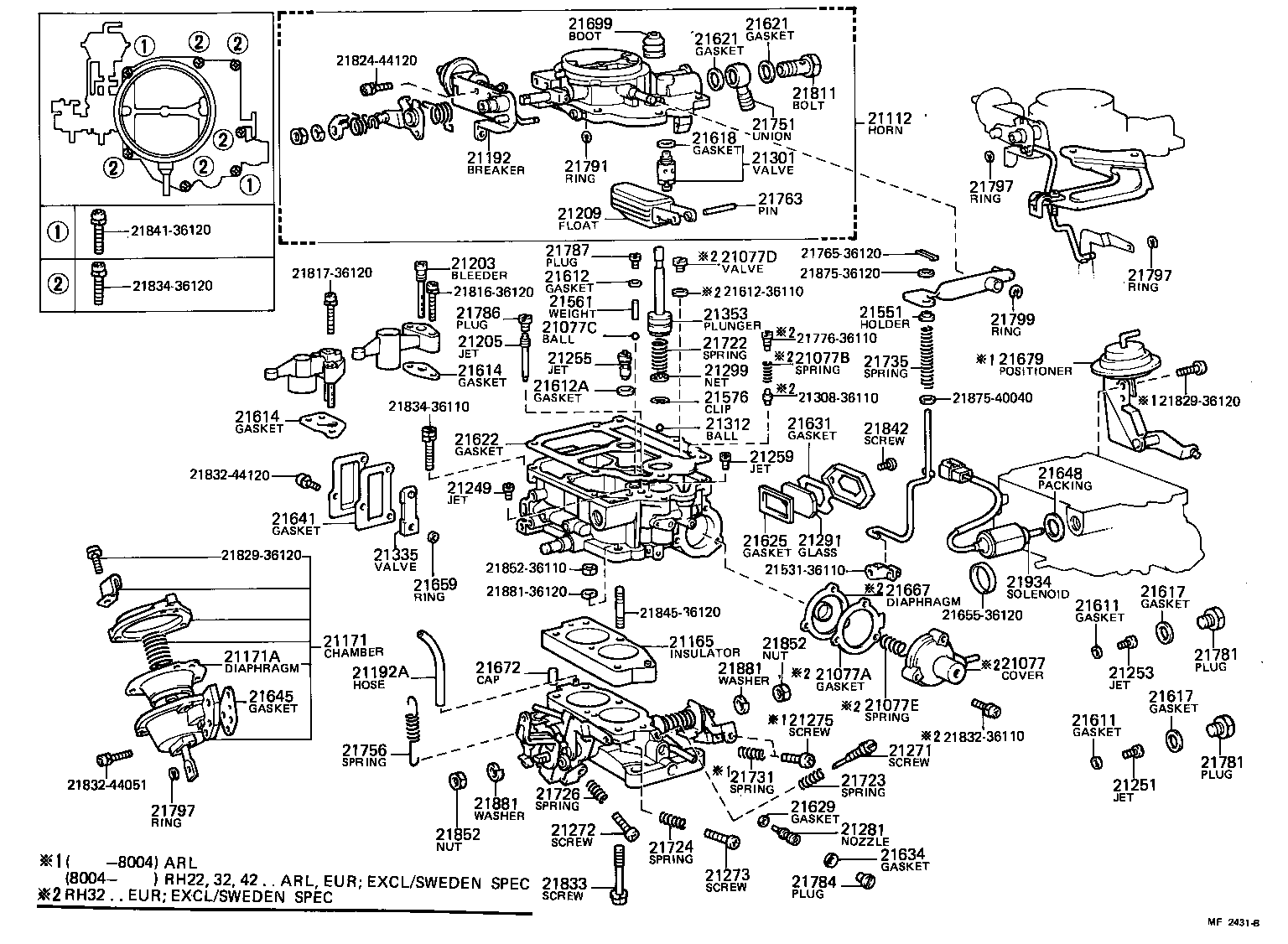  HIACE |  CARBURETOR