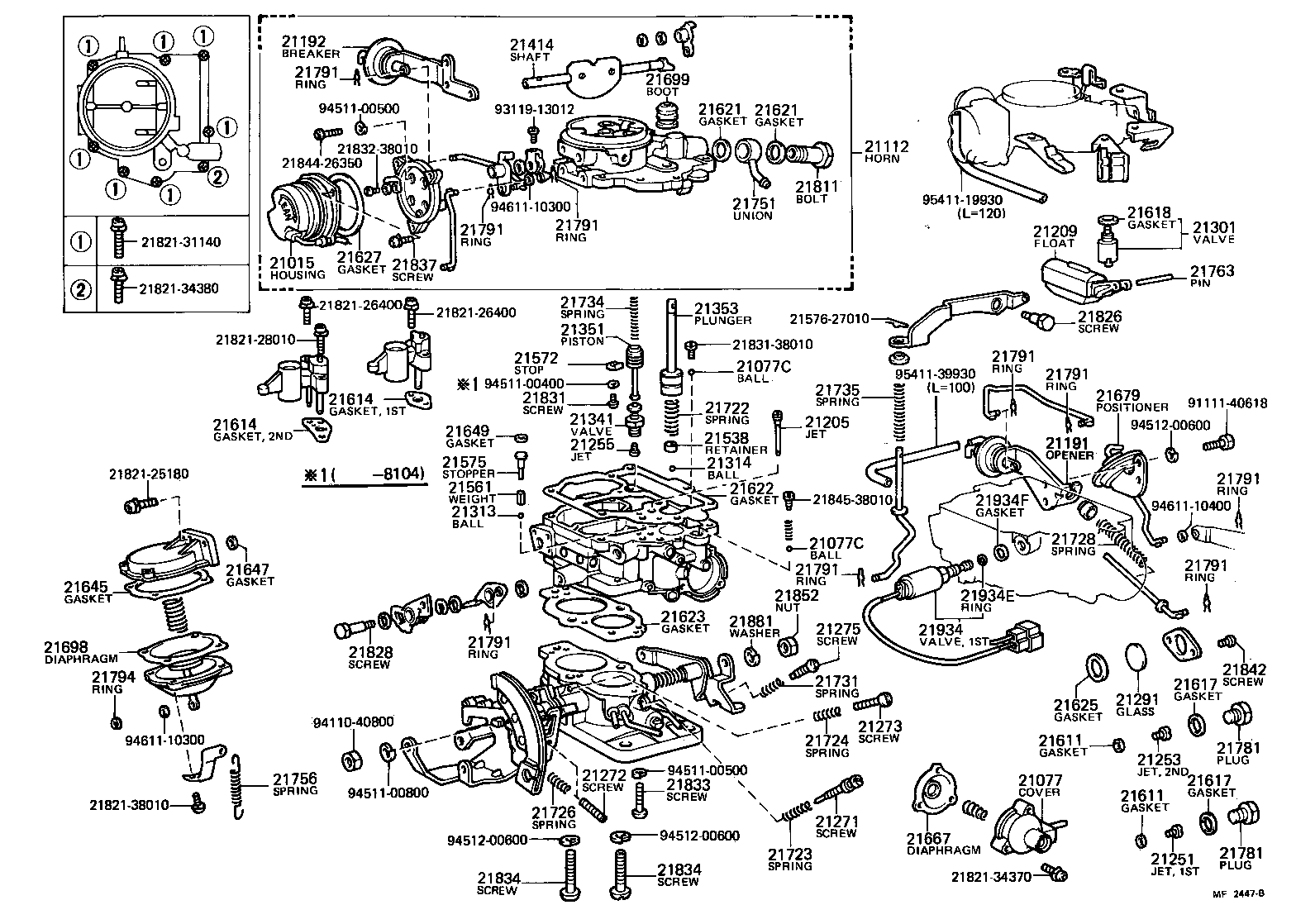  CARINA |  CARBURETOR