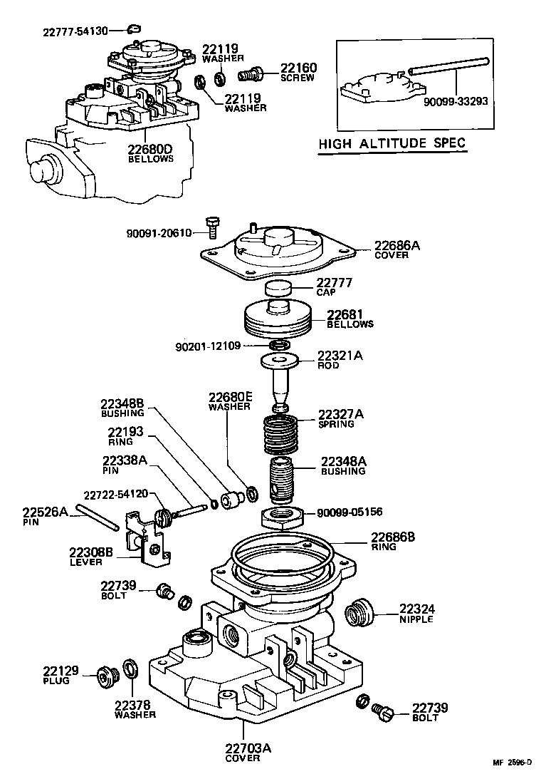  HIACE |  INJECTION PUMP BODY