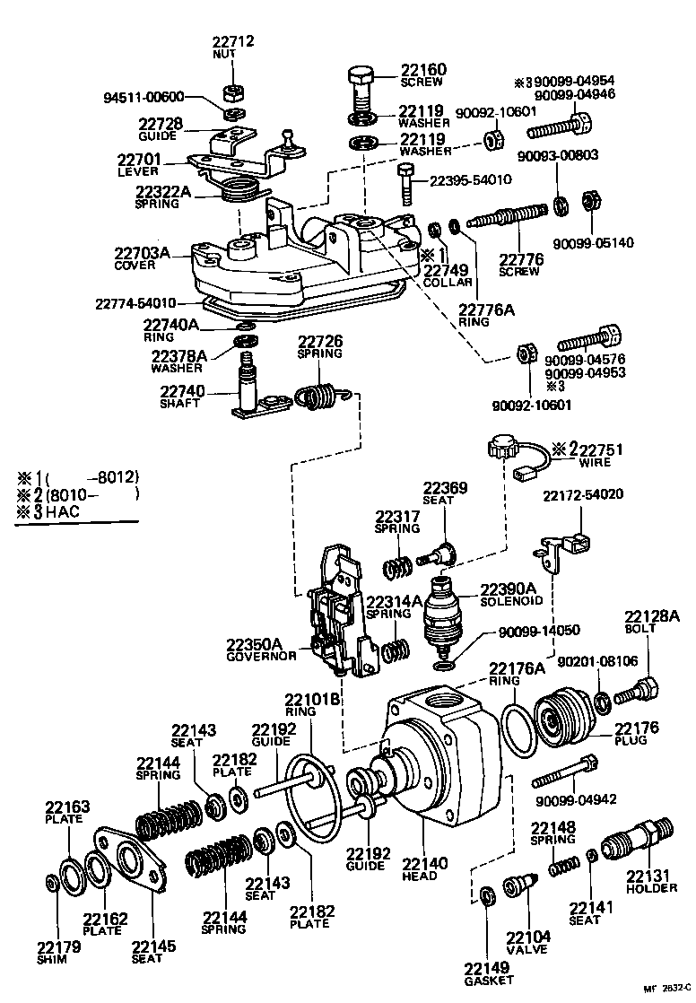  HIACE |  INJECTION PUMP BODY