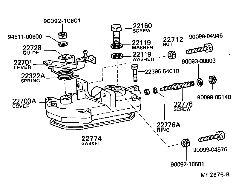  CRESSIDA |  INJECTION PUMP BODY