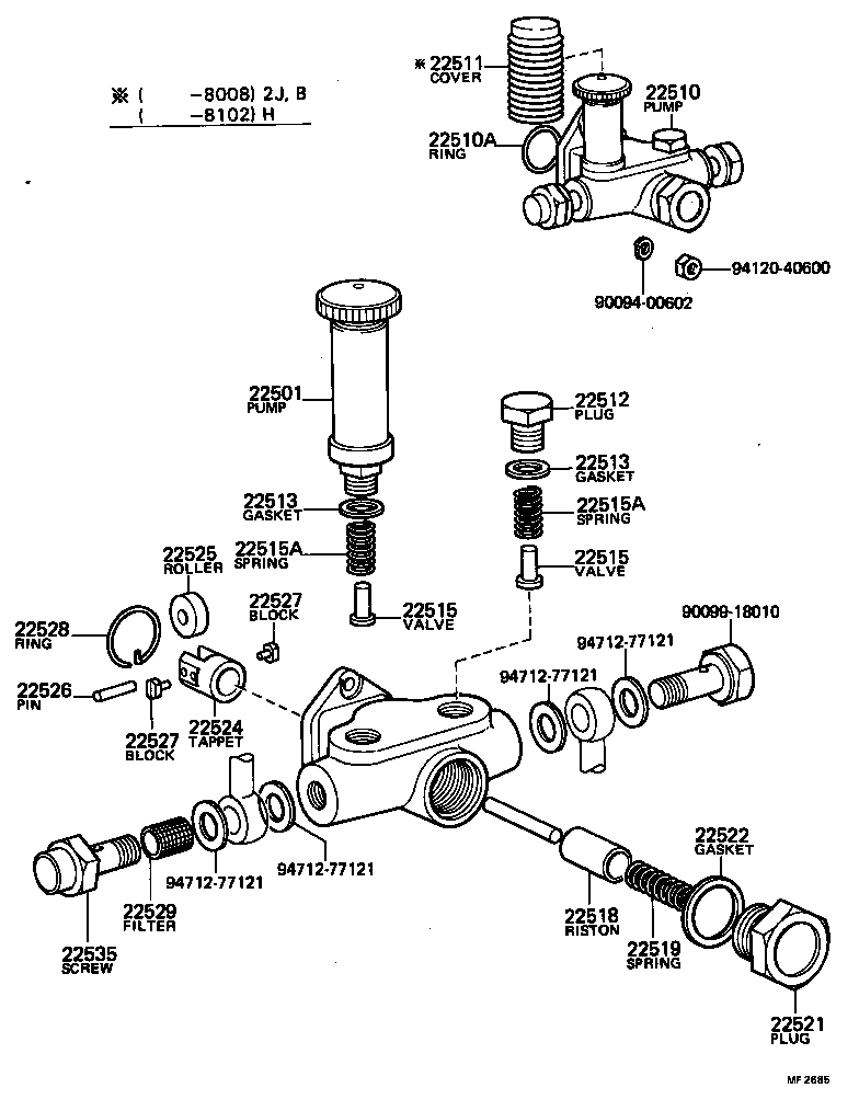  DYNA |  FUEL FEED PUMP