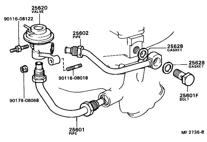  STARLET |  EXHAUST GAS RECIRCULATION SYSTEM