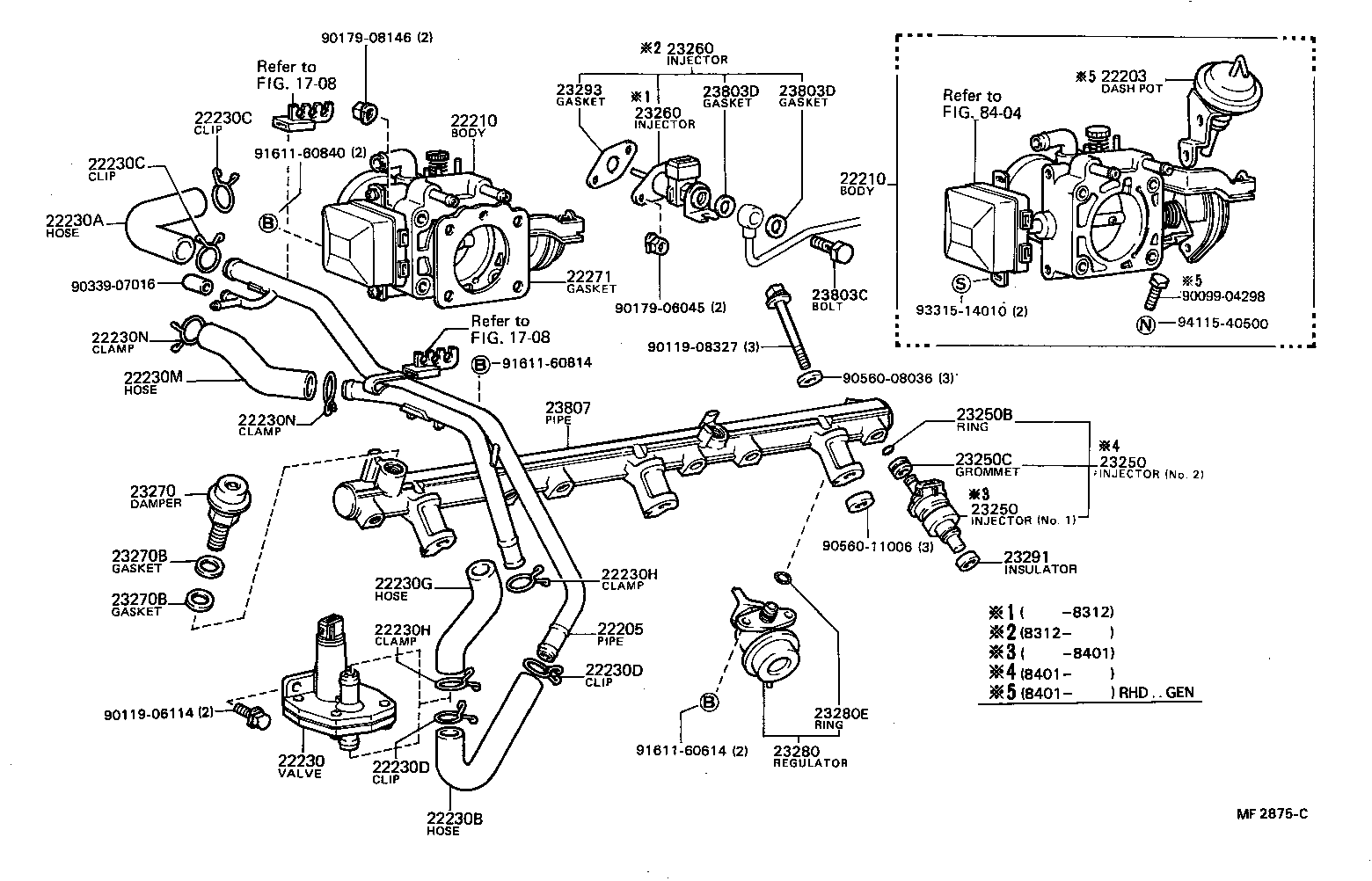  CRESSIDA |  FUEL INJECTION SYSTEM