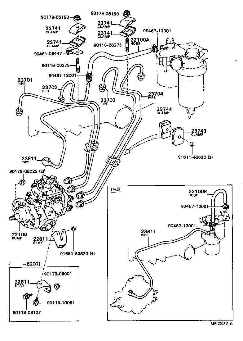  CRESSIDA |  INJECTION PUMP ASSEMBLY