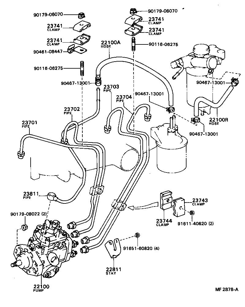  CRESSIDA |  INJECTION PUMP ASSEMBLY