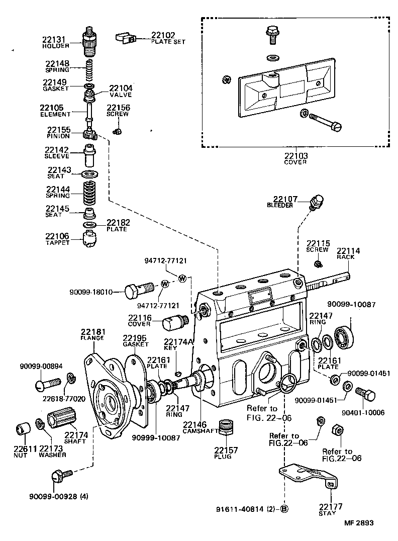  DYNA |  INJECTION PUMP BODY