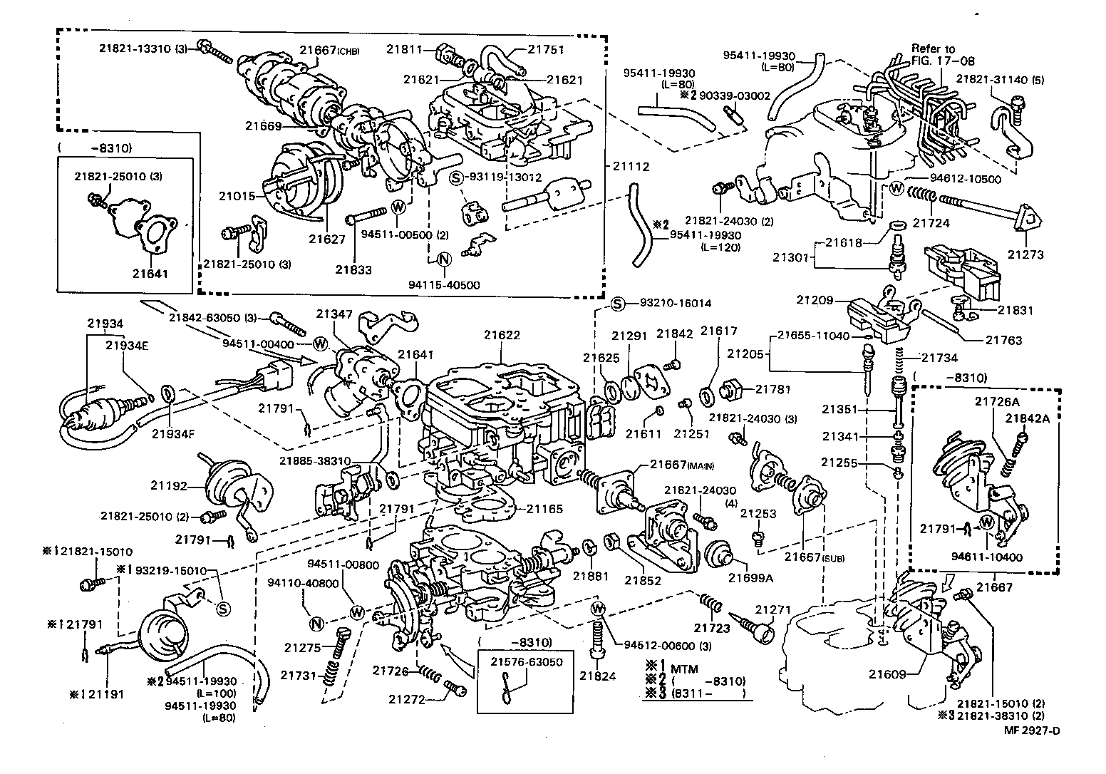  CAMRY |  CARBURETOR
