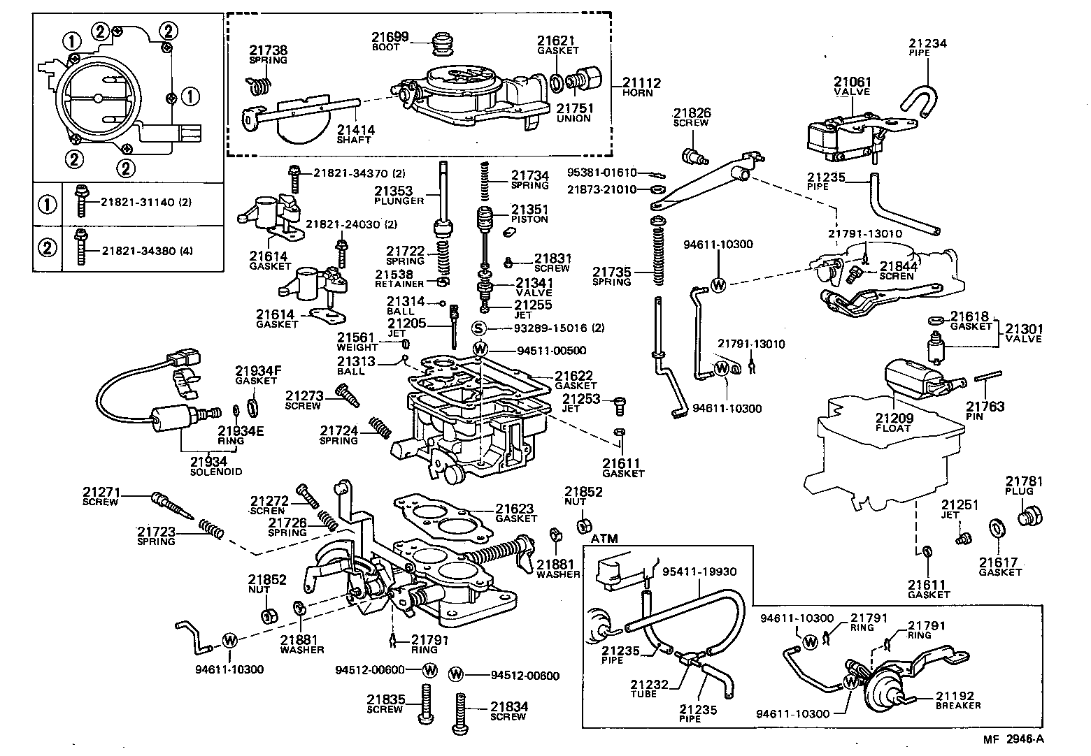  STARLET |  CARBURETOR