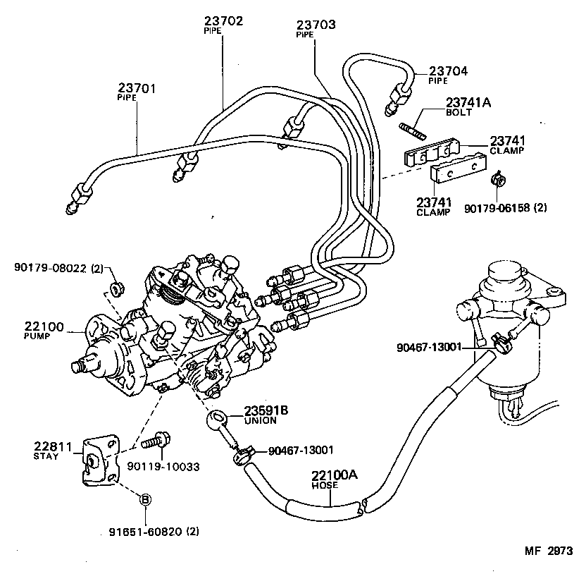  LITEACE |  INJECTION PUMP ASSEMBLY