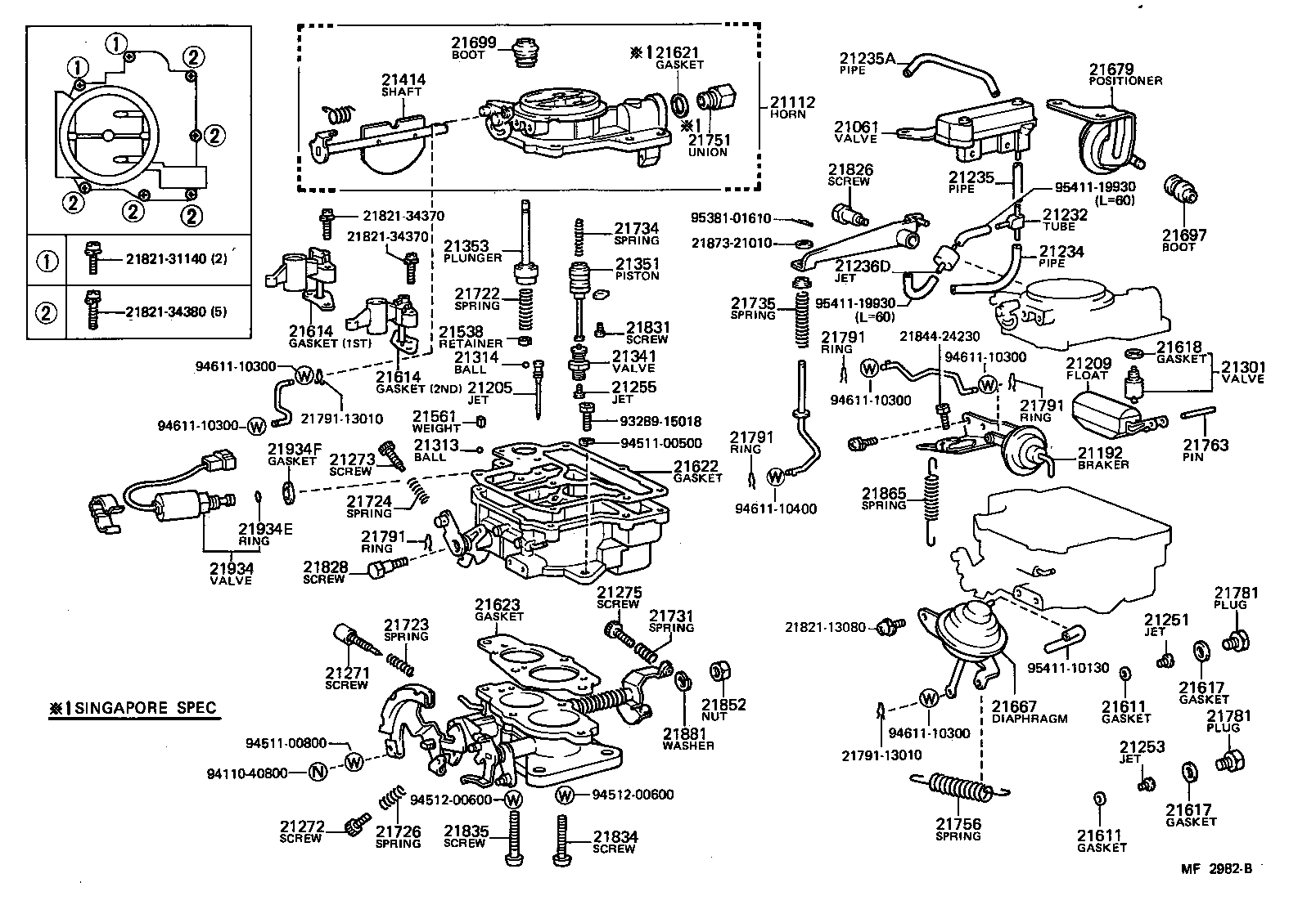  LITEACE |  CARBURETOR