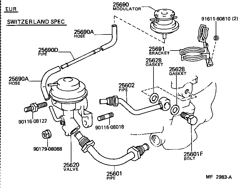  LITEACE |  EXHAUST GAS RECIRCULATION SYSTEM