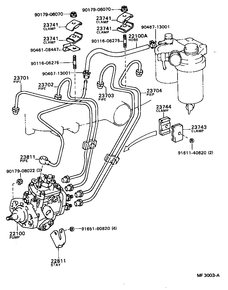  CRESSIDA |  INJECTION PUMP ASSEMBLY