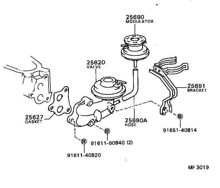  LITEACE |  EXHAUST GAS RECIRCULATION SYSTEM