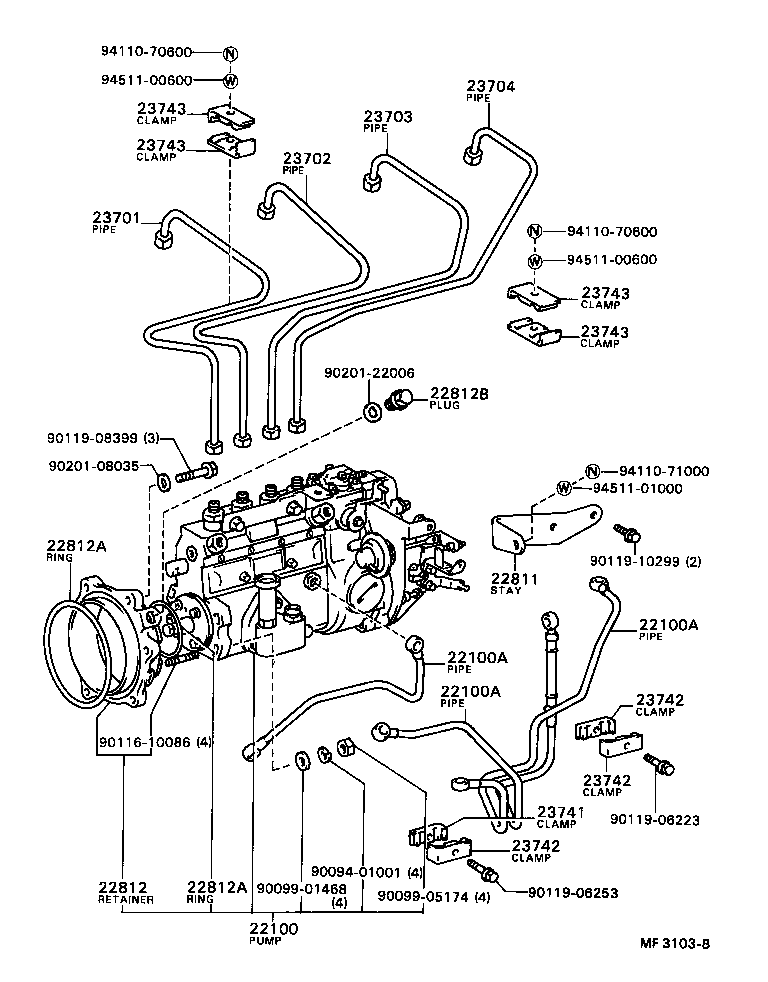  DYNA |  INJECTION PUMP ASSEMBLY