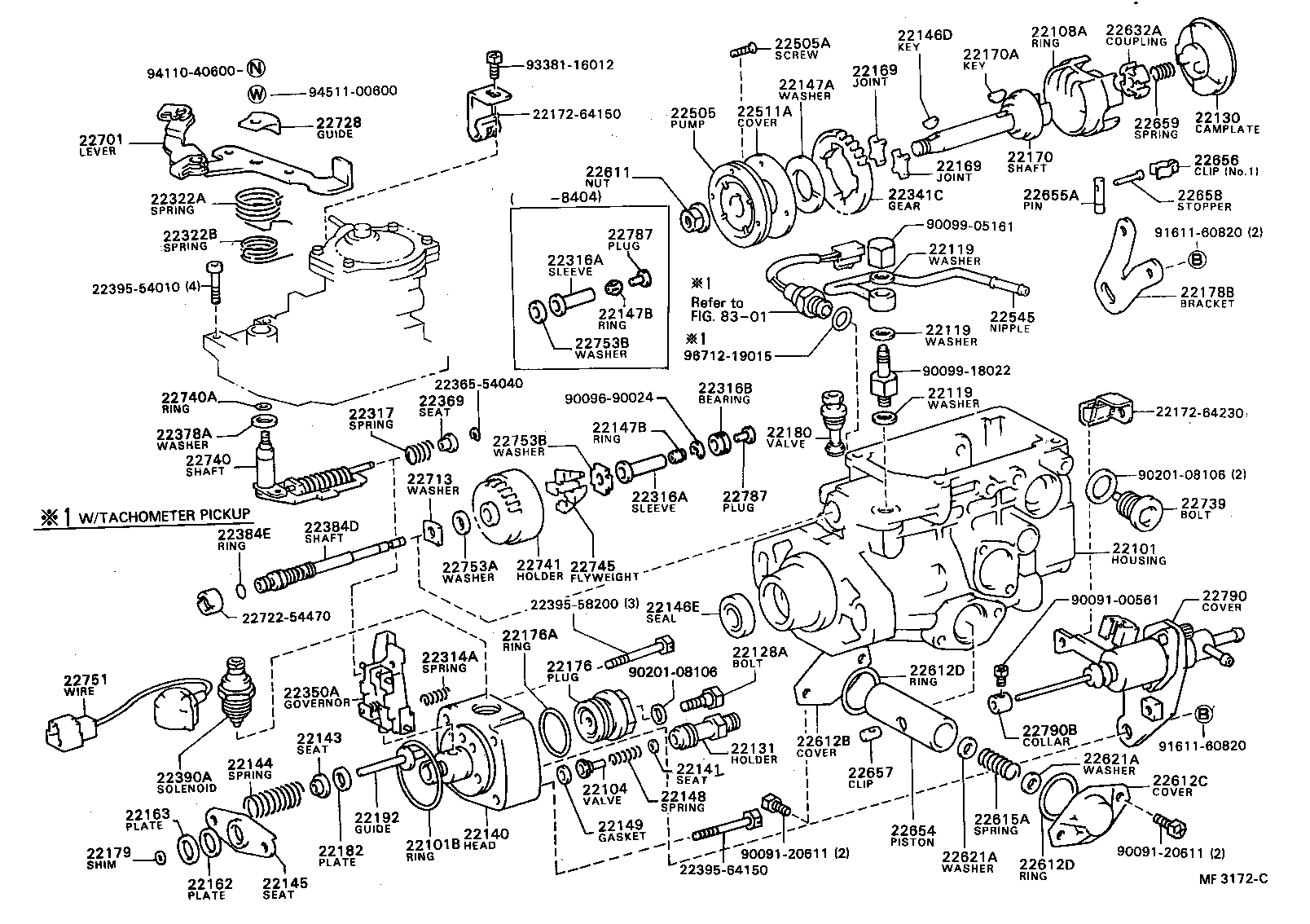  CAMRY |  INJECTION PUMP BODY