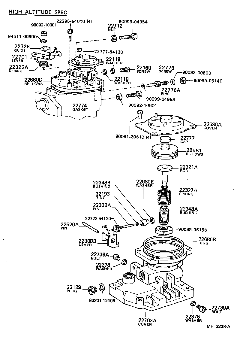 CROWN |  INJECTION PUMP BODY