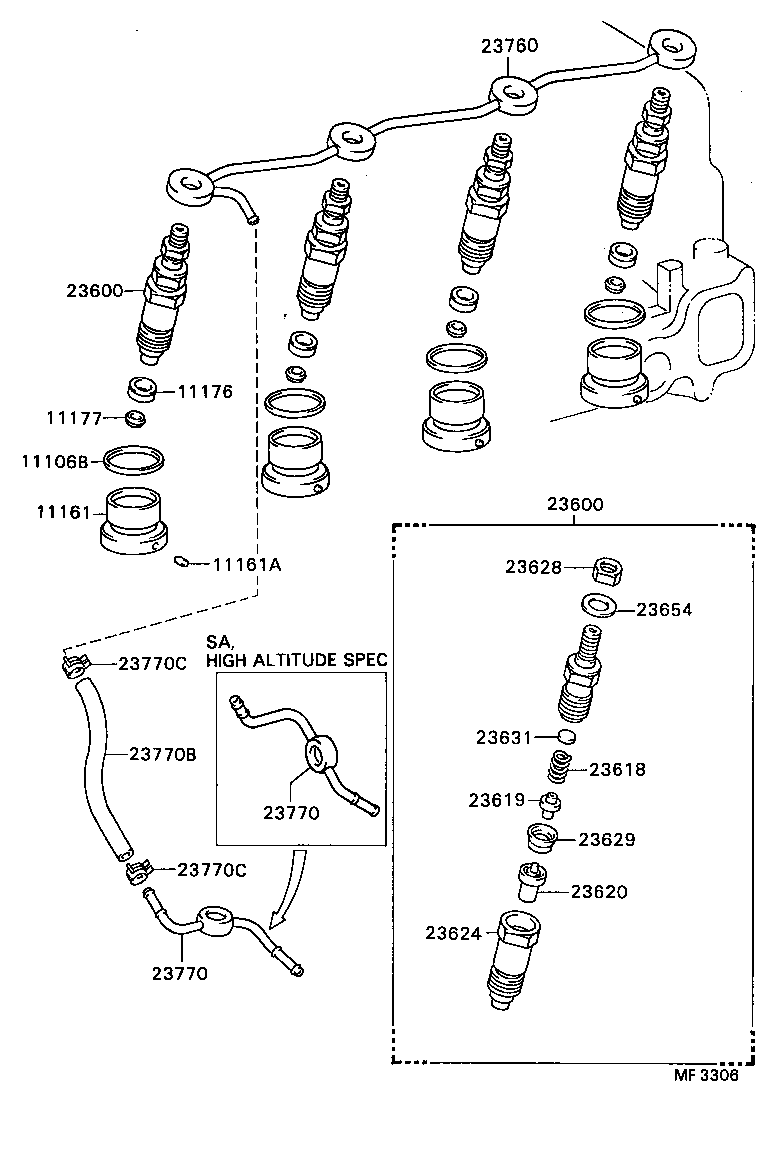  HILUX |  INJECTION NOZZLE