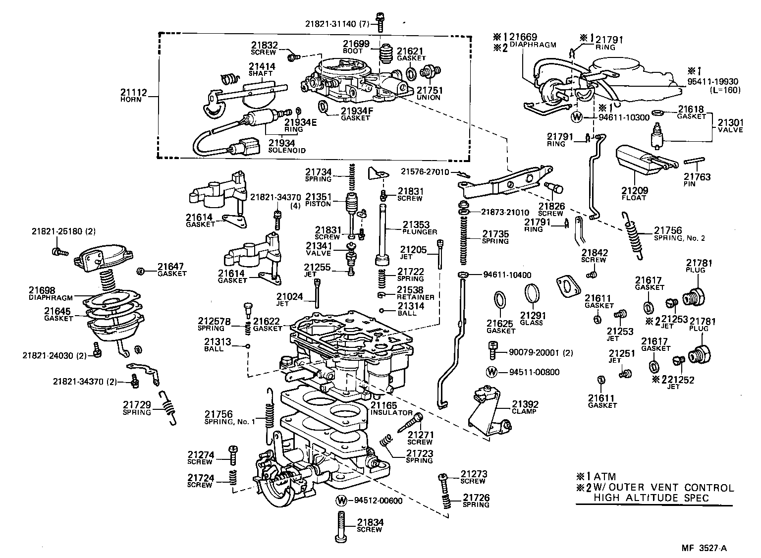  LAND CRUISER 60 |  CARBURETOR