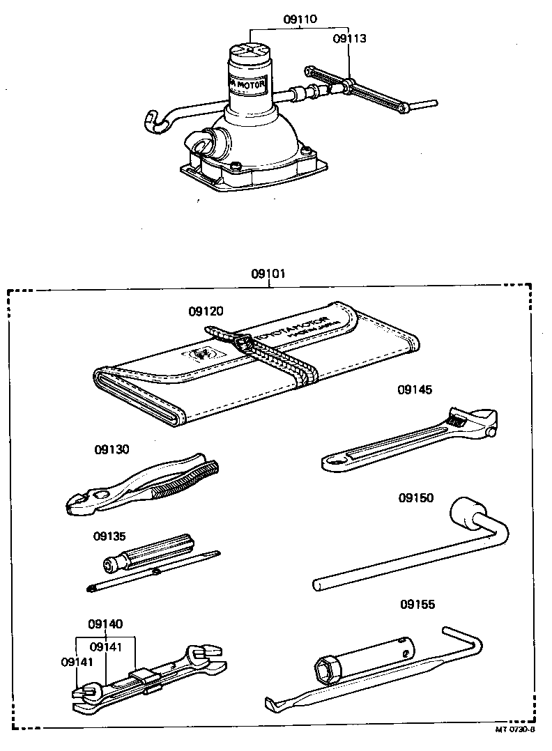  HIACE |  STANDARD TOOL