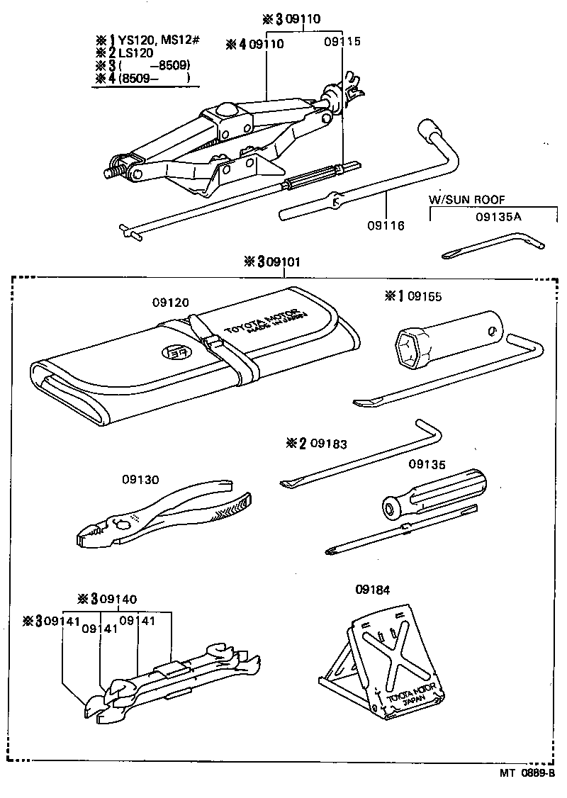  CROWN |  STANDARD TOOL