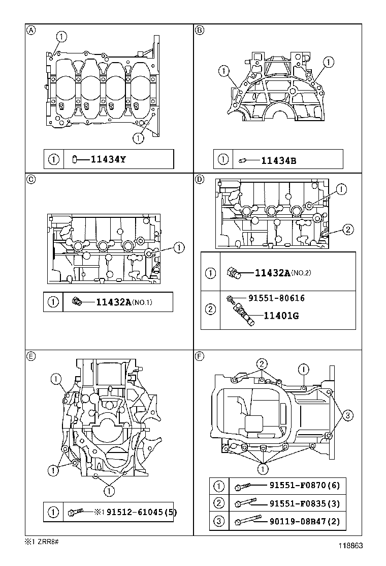  NOAH VOXY |  CYLINDER BLOCK