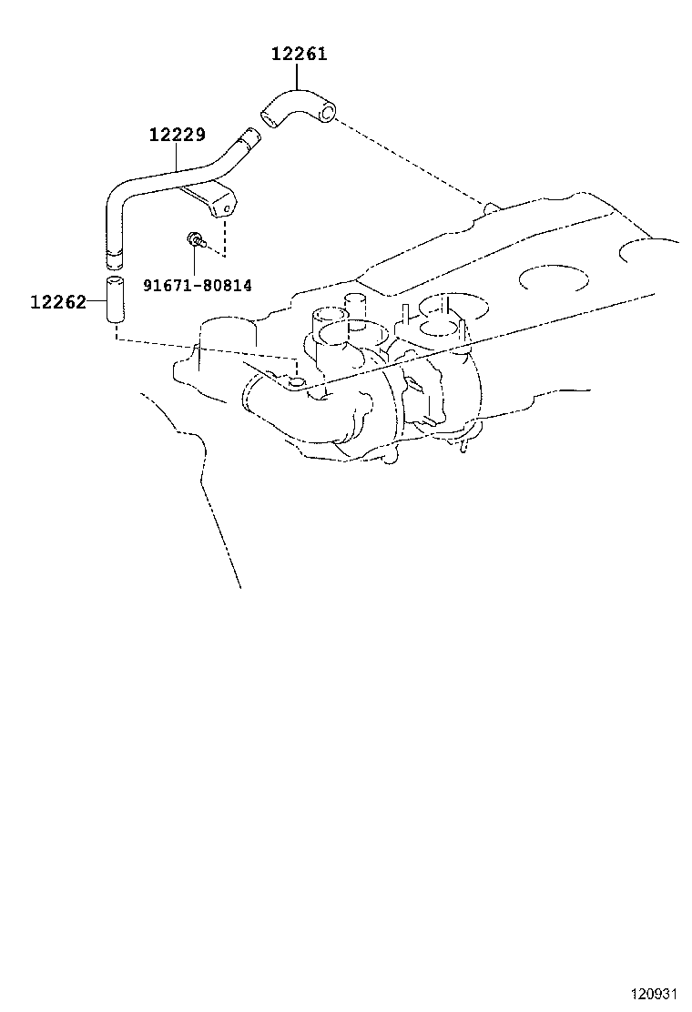 HIACE REGIUSACE |  VENTILATION HOSE