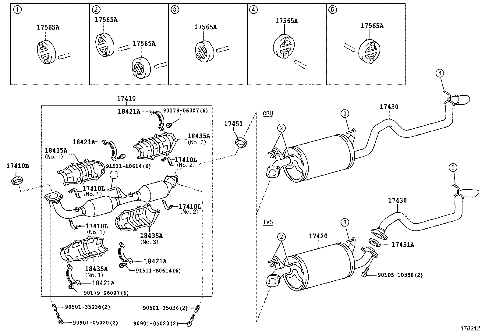  HIACE REGIUSACE |  EXHAUST PIPE