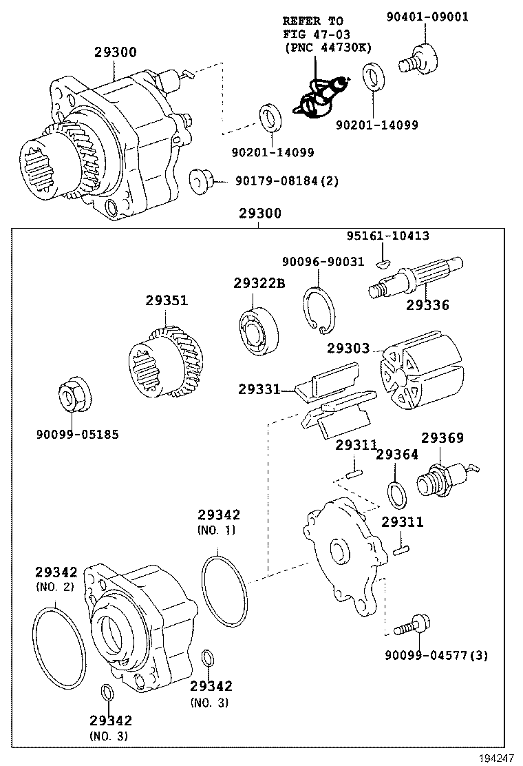 HIACE REGIUSACE |  VACUUM PUMP
