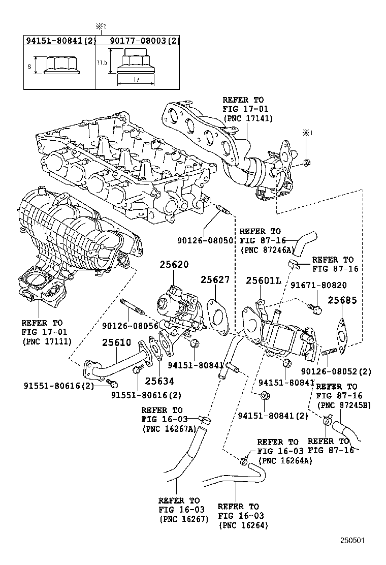  NOAH VOXY |  EXHAUST GAS RECIRCULATION SYSTEM