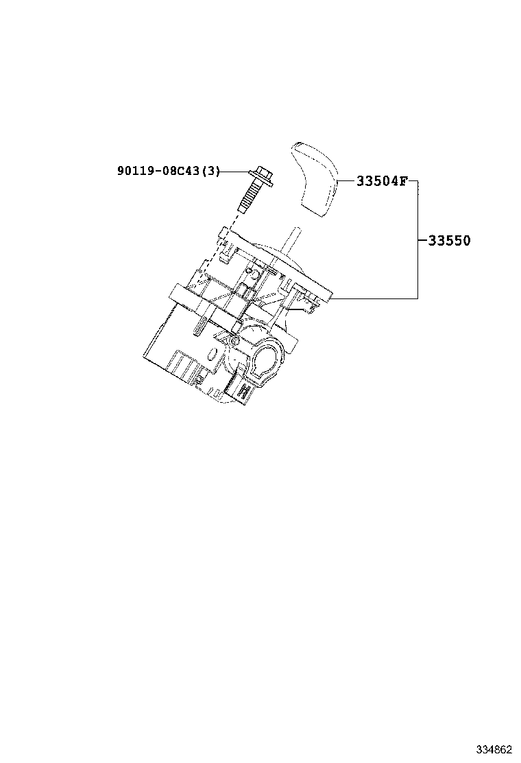  NOAH VOXY |  SHIFT LEVER RETAINER