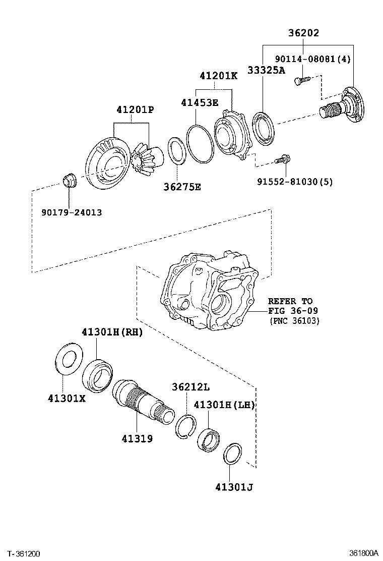  AURIS |  TRANSFER GEAR