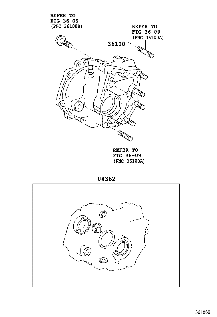  HARRIER |  TRANSFER ASSEMBLY GASKET KIT