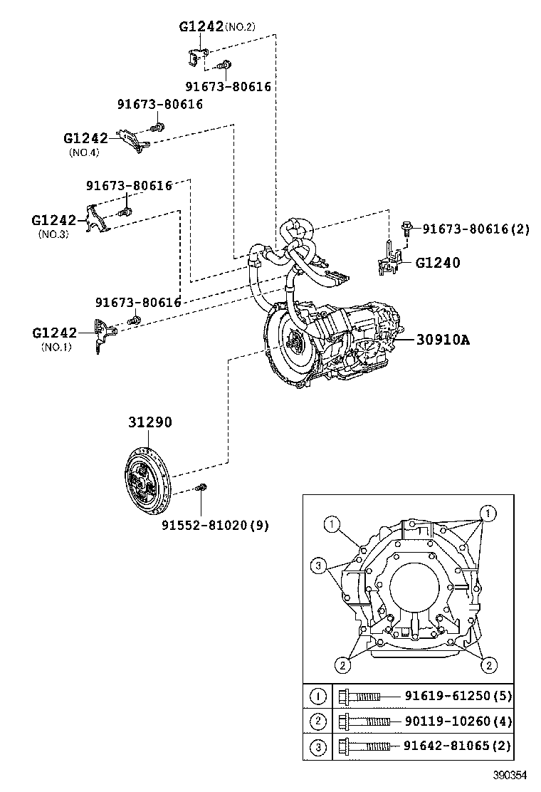  CROWN HYBRID |  TRANSAXLE ASSY HYBRID VEHICLE