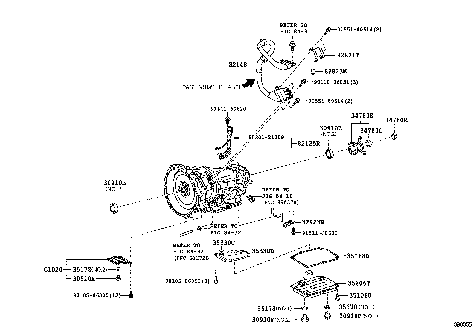  CROWN HYBRID |  TRANSAXLE ASSY HYBRID VEHICLE