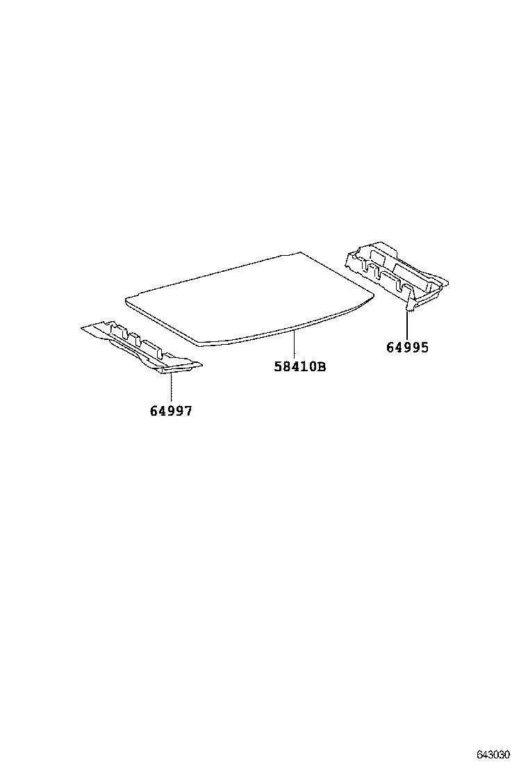  AQUA |  DECK BOARD DECK TRIM COVER