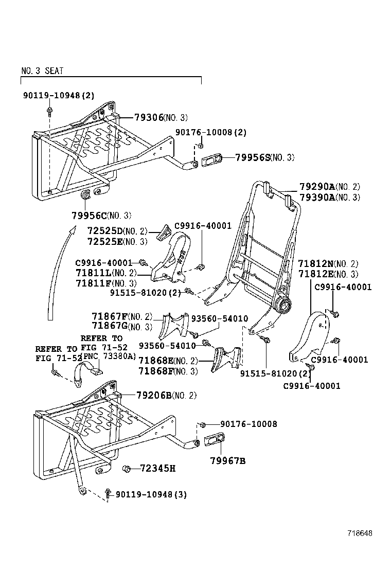  HIACE REGIUSACE |  SEAT SEAT TRACK