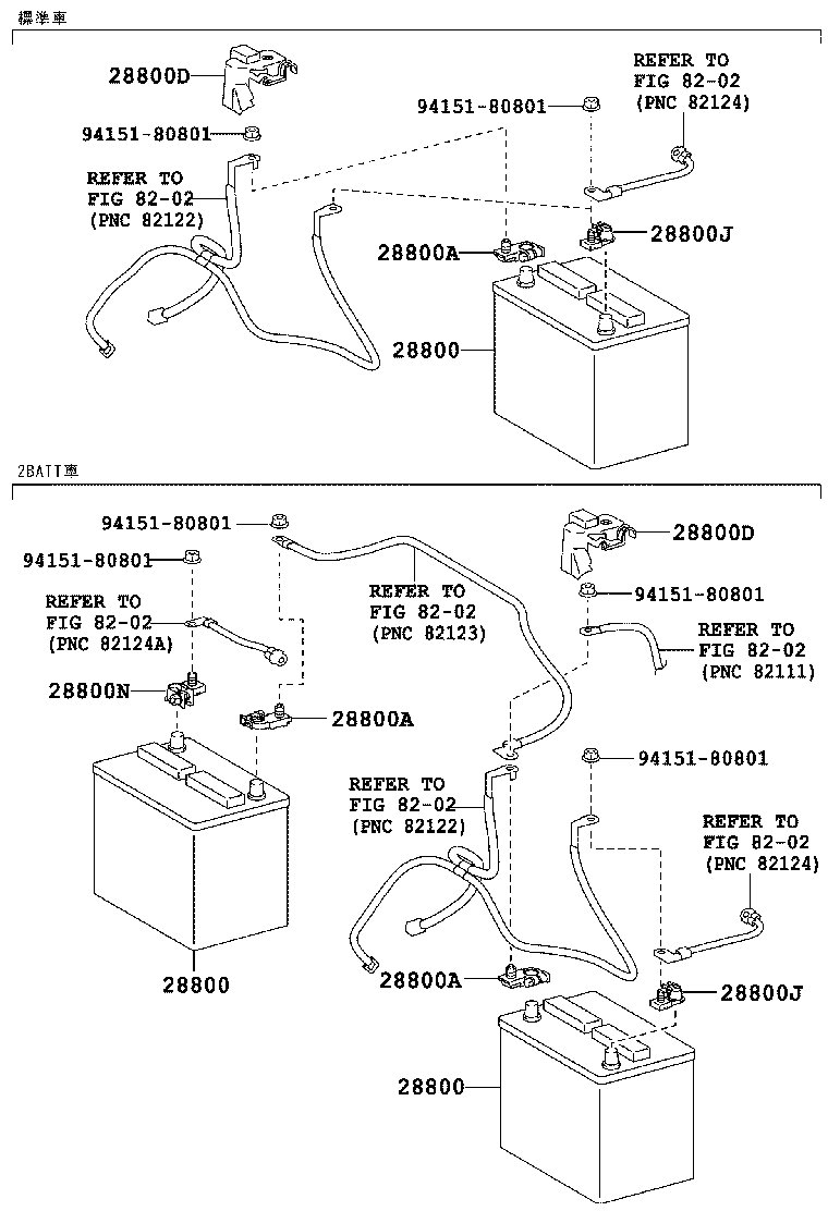  HIACE REGIUSACE |  BATTERY BATTERY CABLE