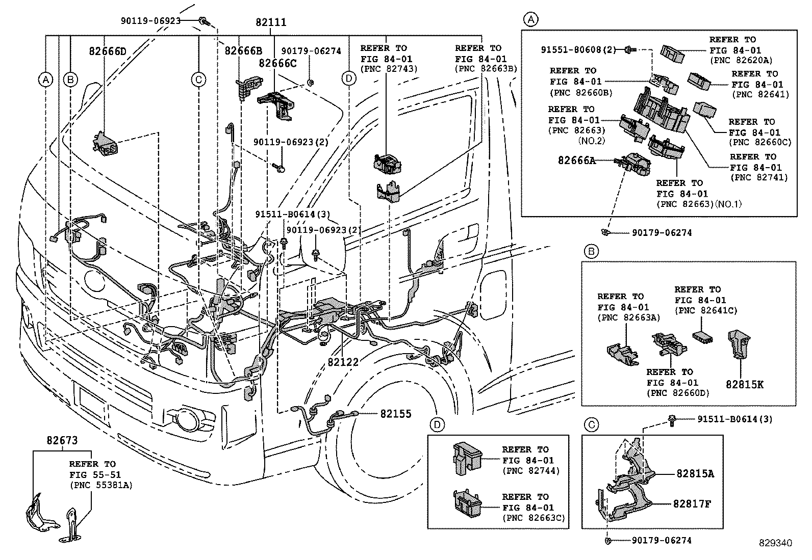  HIACE REGIUSACE |  WIRING CLAMP
