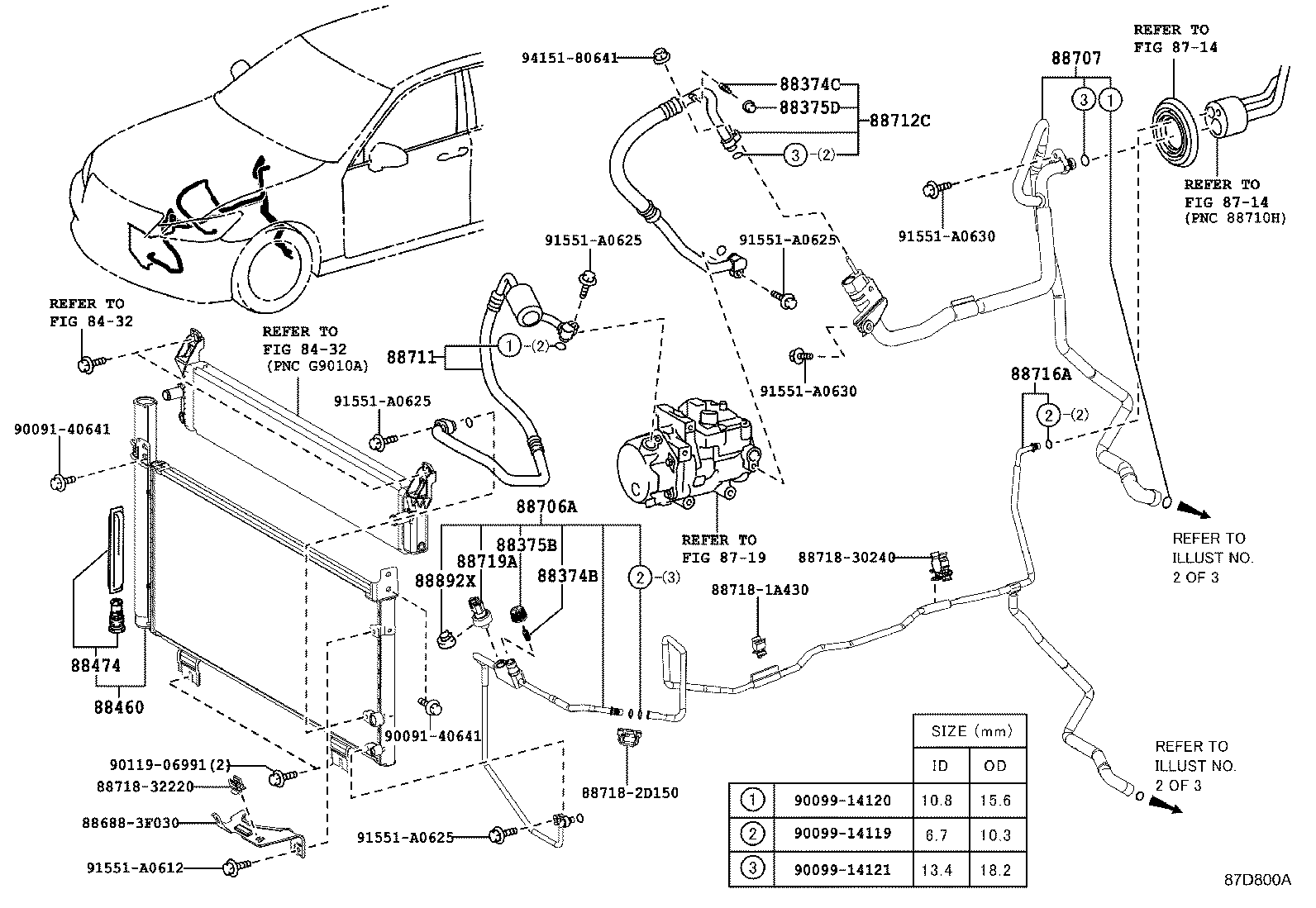  CROWN HYBRID |  HEATING AIR CONDITIONING COOLER PIPING