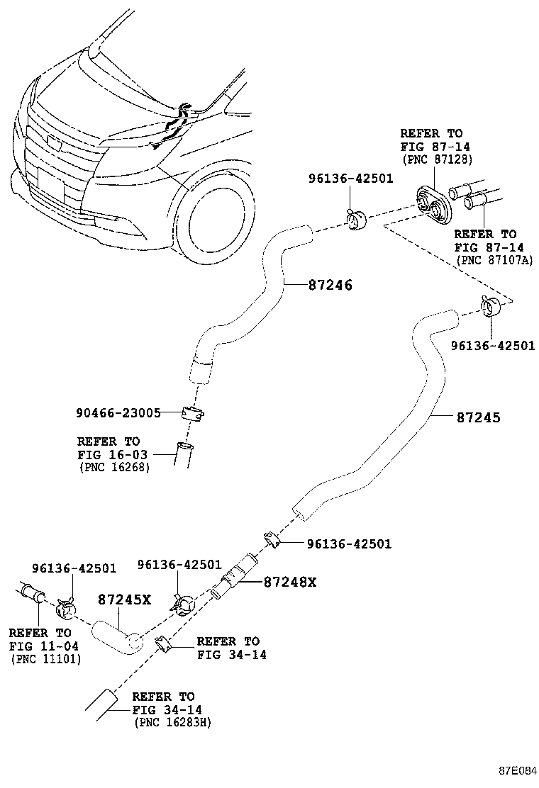  NOAH VOXY |  HEATING AIR CONDITIONING WATER PIPING