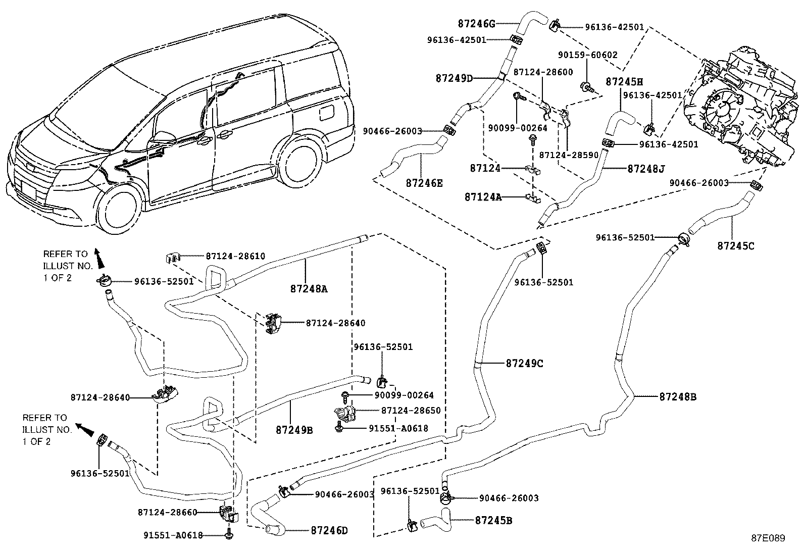  NOAH VOXY |  HEATING AIR CONDITIONING WATER PIPING