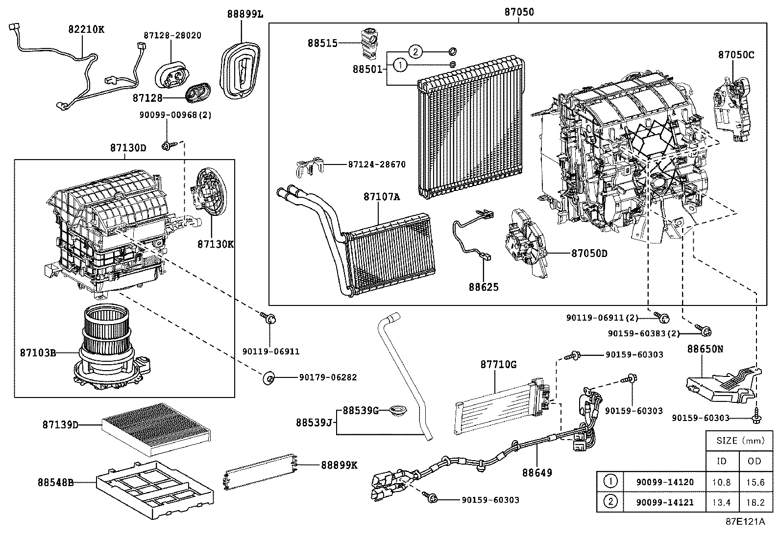  NOAH VOXY |  HEATING AIR CONDITIONING COOLER UNIT