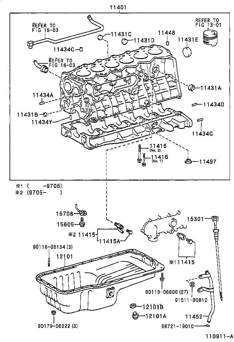  COASTER |  CYLINDER BLOCK