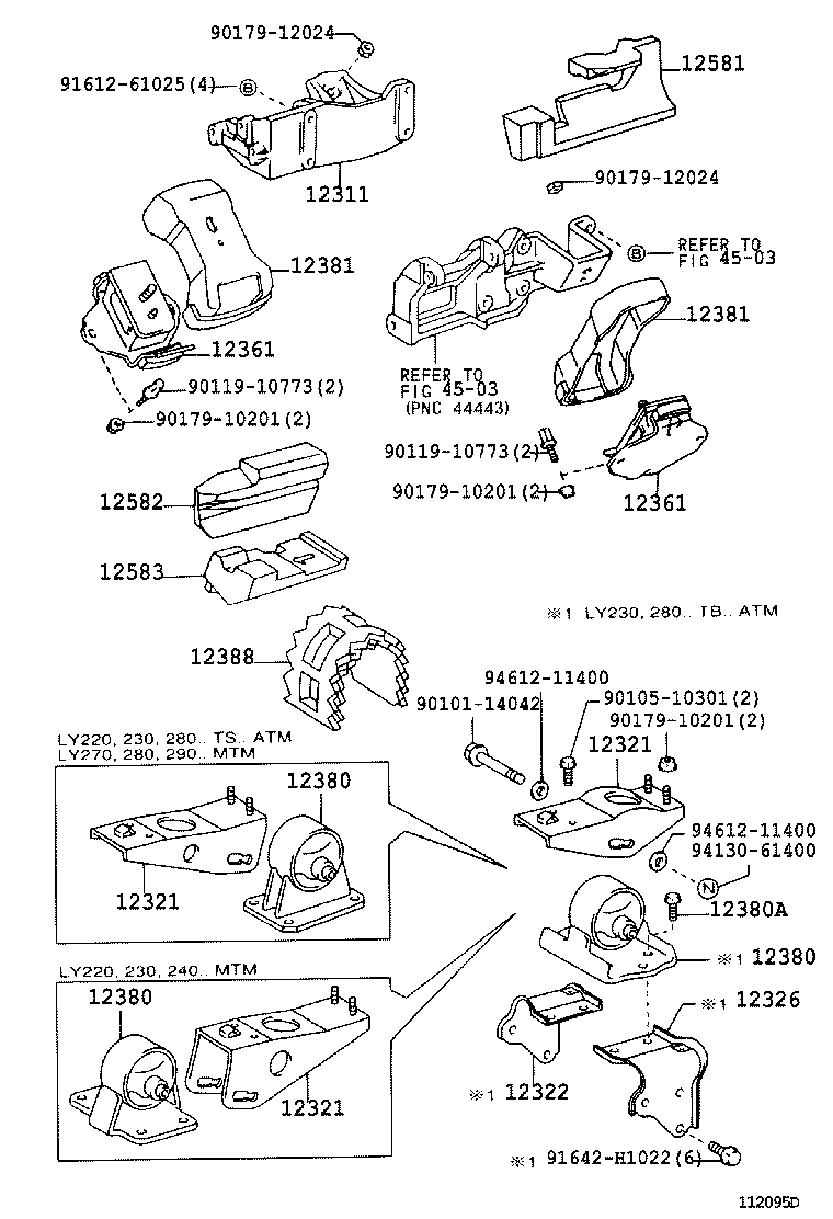  DYNA TOYOACE |  MOUNTING
