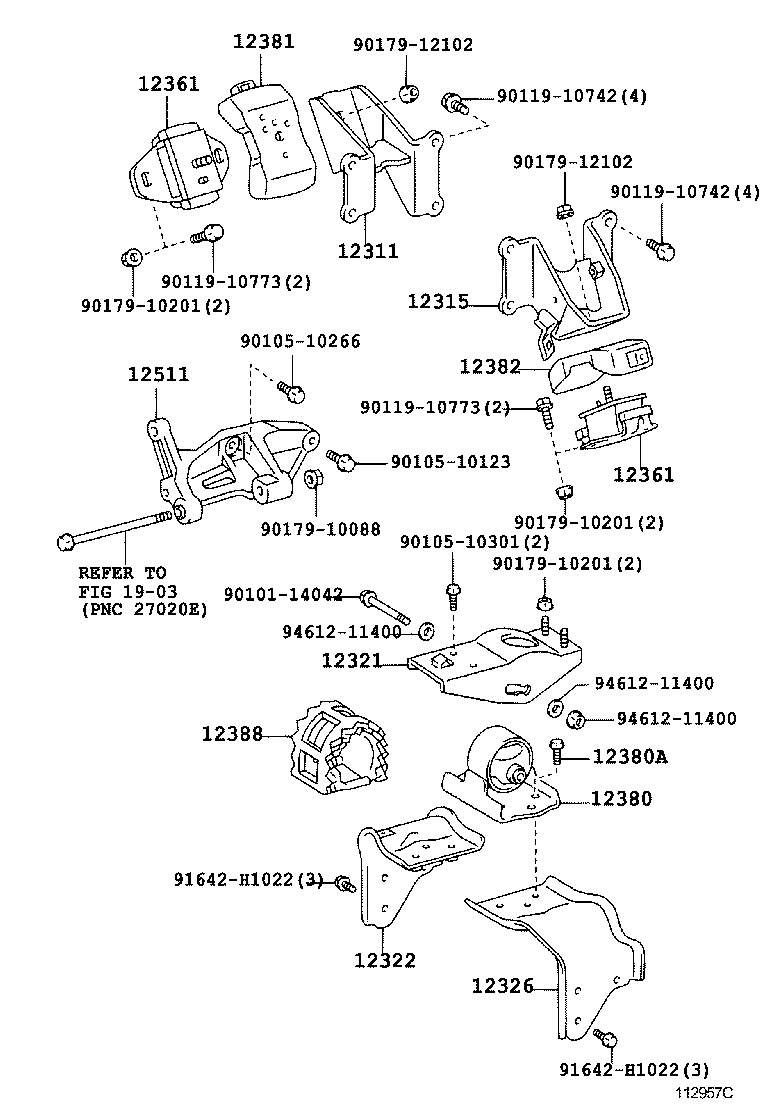 DYNA TOYOACE |  MOUNTING