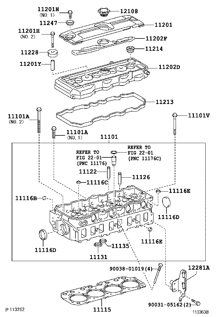  COASTER |  CYLINDER HEAD