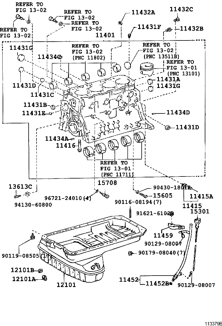  COASTER |  CYLINDER BLOCK